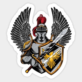 Royal Archangel Knight Sticker